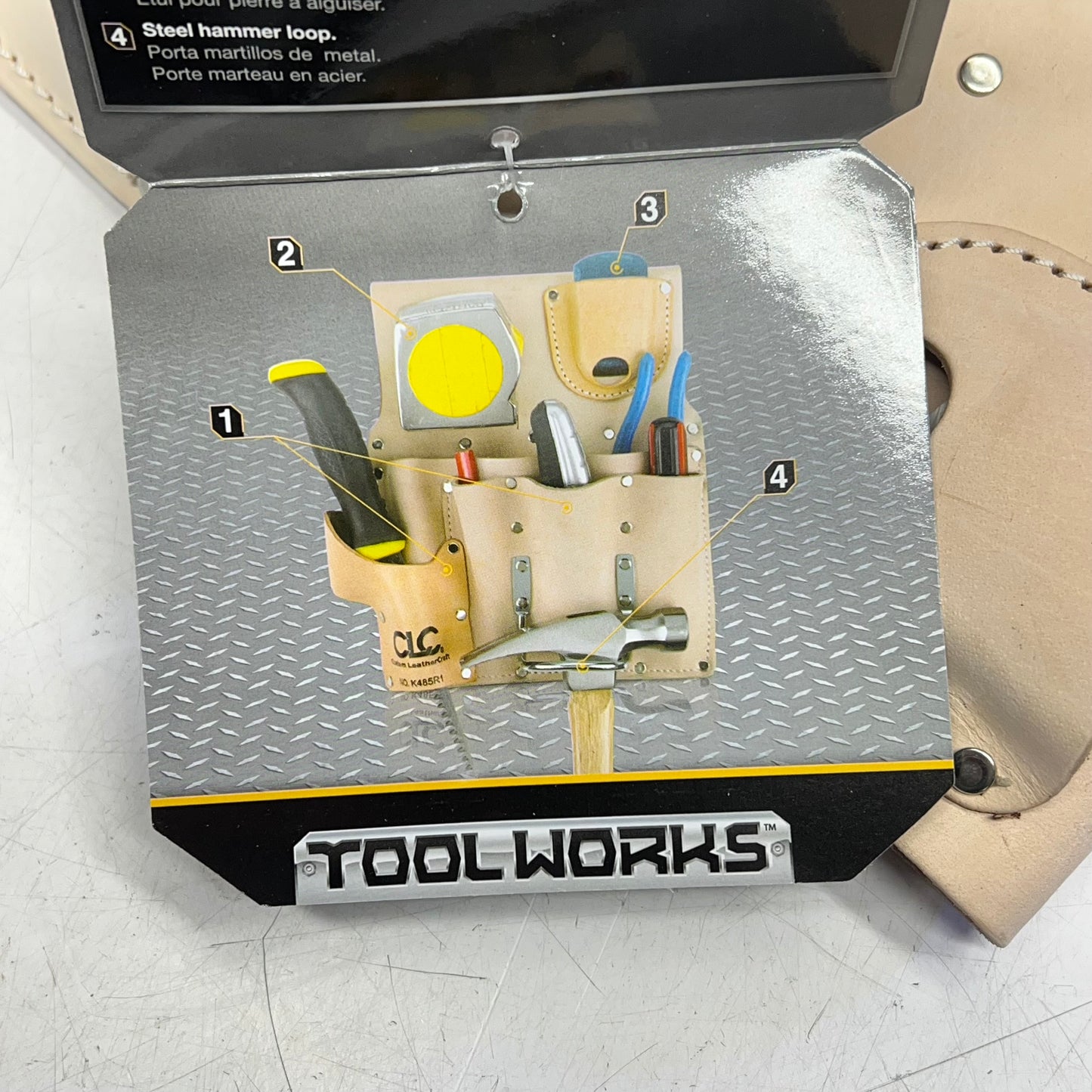 CLC WORK GEAR 7 Pocket Standard Drywaller Tools Pouch Fits Belts 2¾” Wide K485|R1