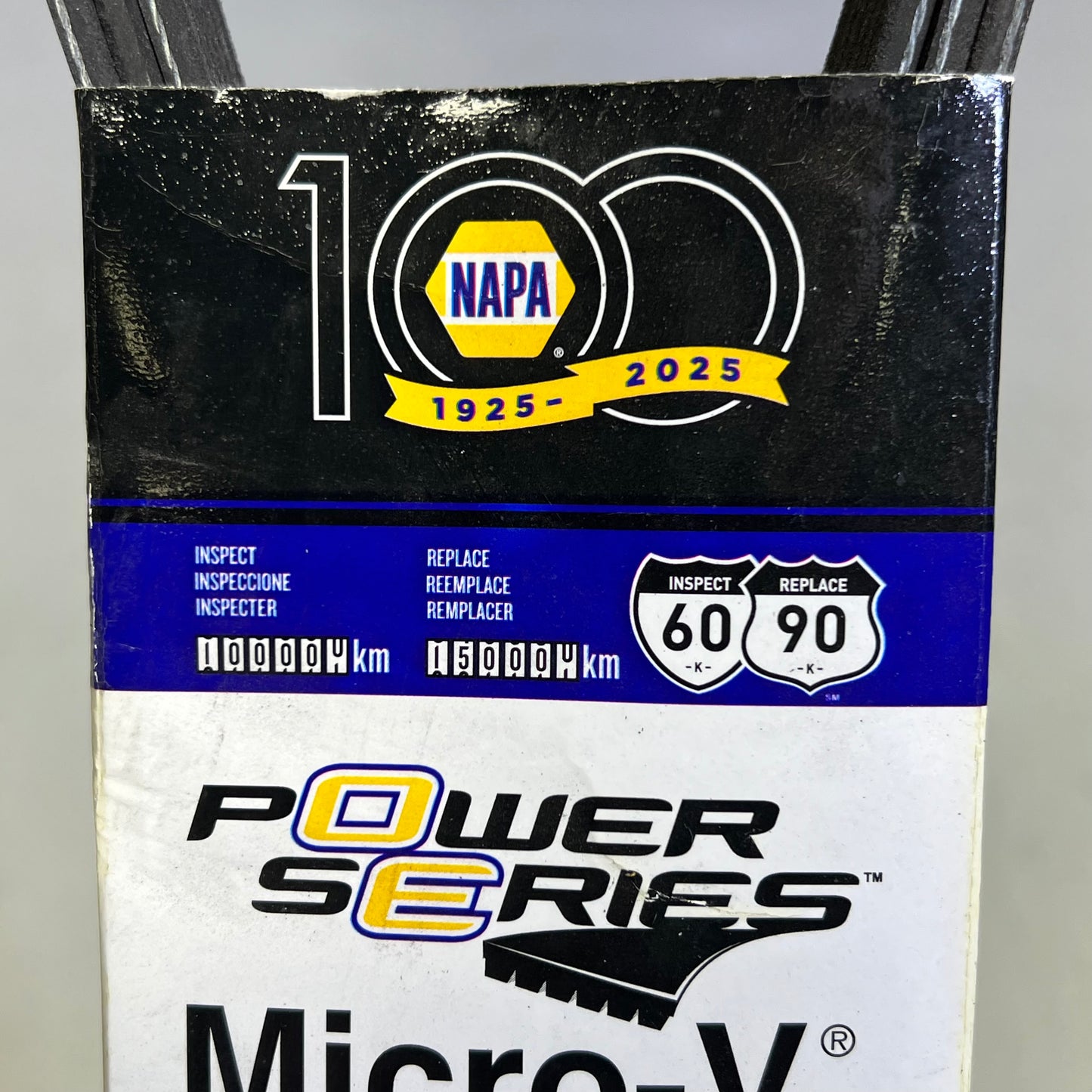 NAPA Power Series Automotive V-Ribbed Belt K06 13/16" X 92 3/8" Black 25060919