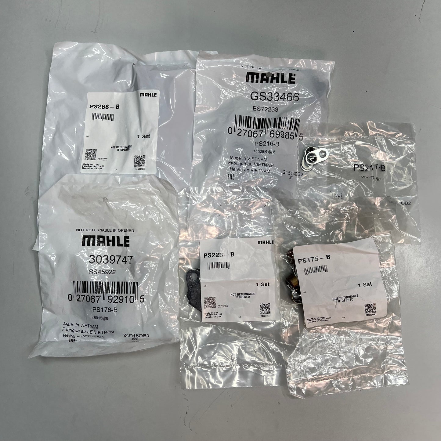 MAHLE Full Gasket Set For Chevrolet & Pontiac Vehicles Made In USA 95-3640