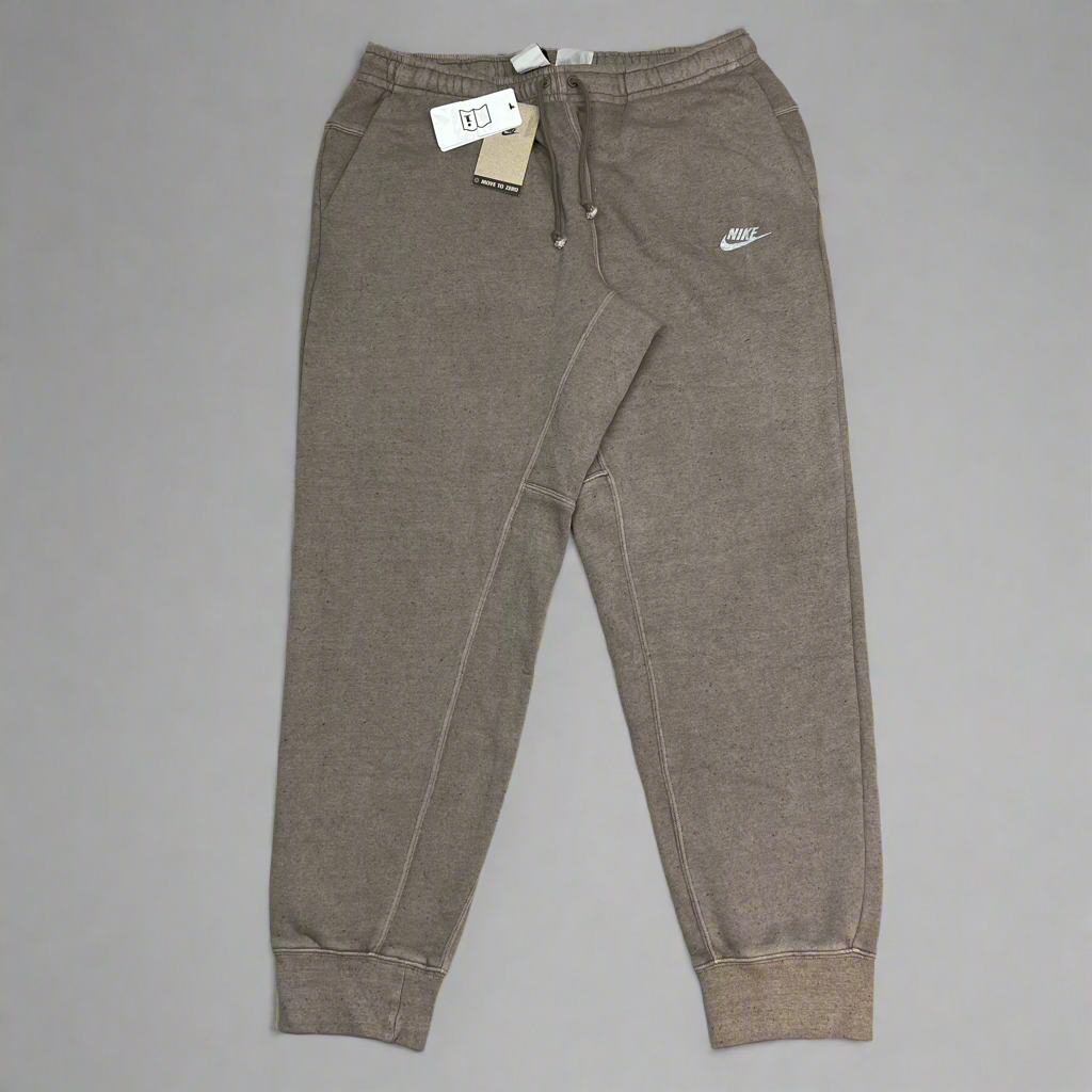 NIKE Club Sweat Soft Fleece Sweat Pants  Men's Sz XL Dark Driftwood DQ4665