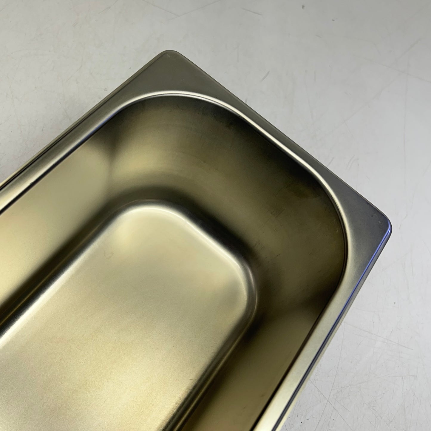 ZA@ CHOICE (9 PACK) 18/8 Stainless Steel Gelato Pan  5 Liter 22 Gauge Silver (As-is)