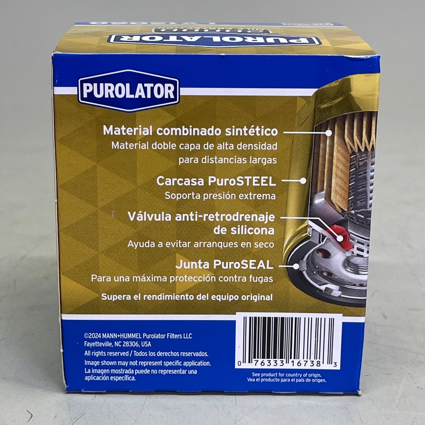 PUROLATOR (6 PACK) Maximum Protection Oil Filter 20000 Miles LX12060