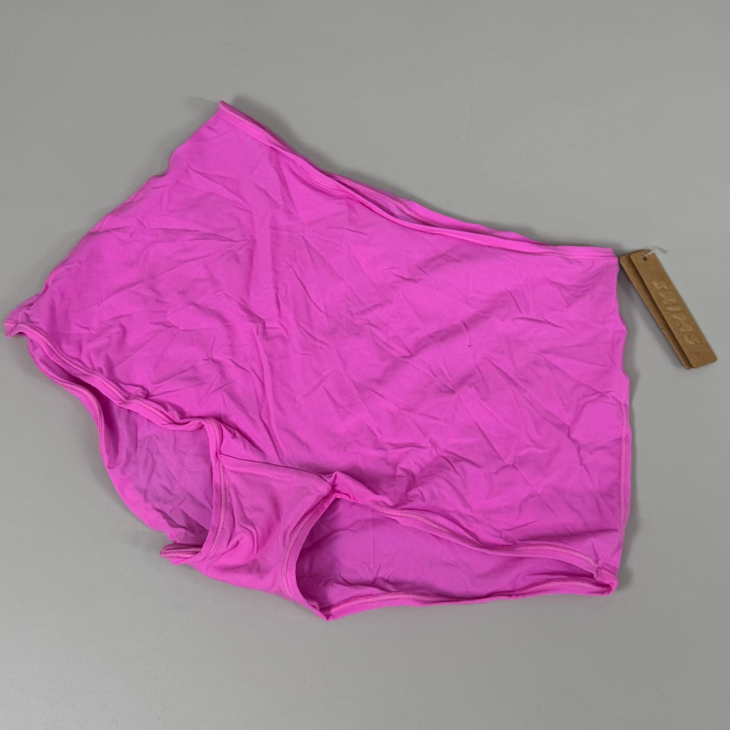 SKIMS Buttery Soft High-Rise Boy Short Women's Sz M Neon Orchid PN-BYS-2030