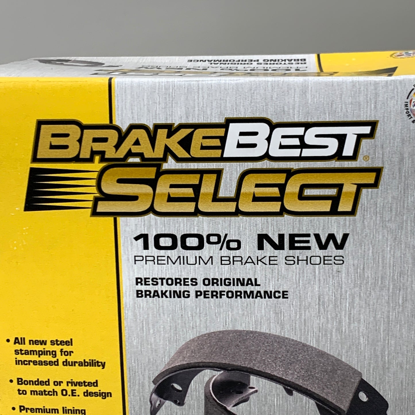 BRAKE BEST SELECT Premium Brake Shoes 4PK 747 (New Other)