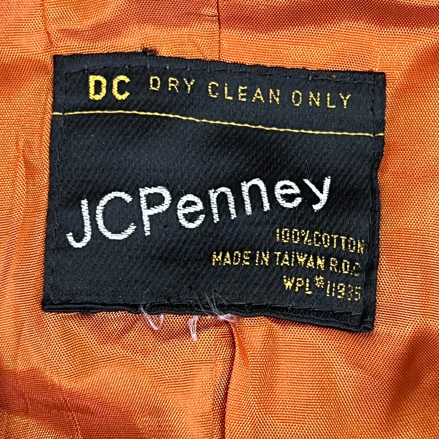 JC PENNYS Vintage 80's Style Corduroy Blazer Men's Sz 42L Dark Khaki (Pre-Owned)