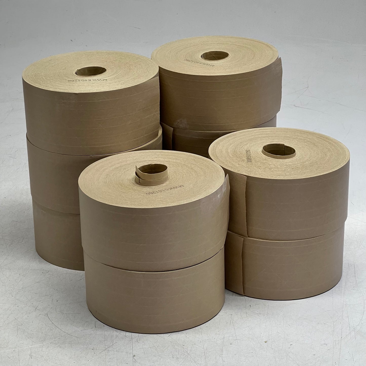 LOK-IT (10 Pack) Reinforced Tape 3" x 450' Brown K3392