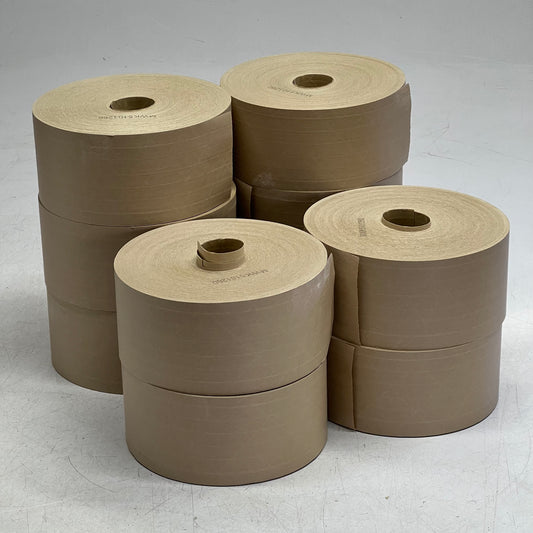 LOK-IT (10 Pack) Reinforced Tape 3" x 450' Brown K3392