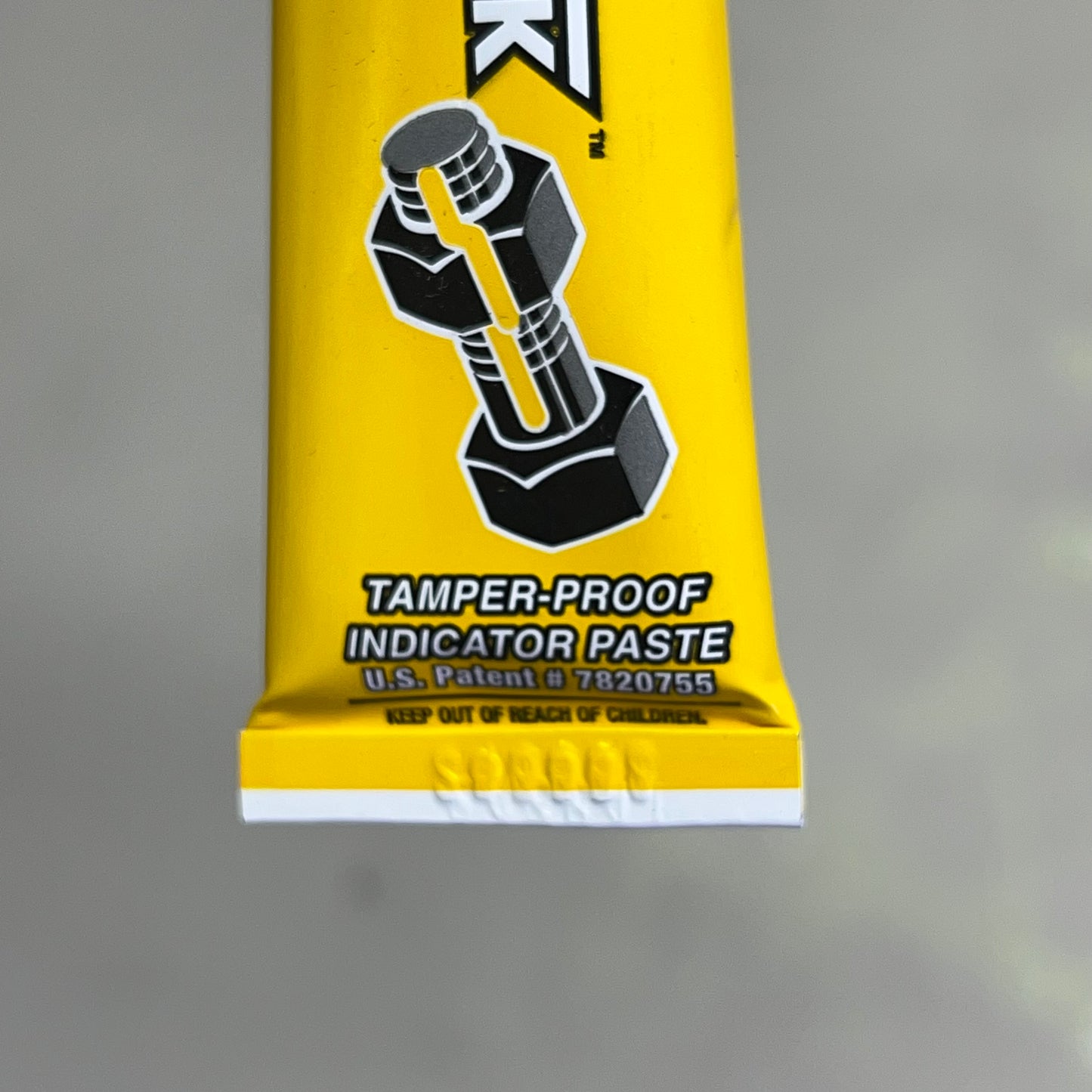 ZA@ DYKEM (3 PACK) Cross Check Torque Seal Tamper Proof 1 Oz Yellow 83317 B