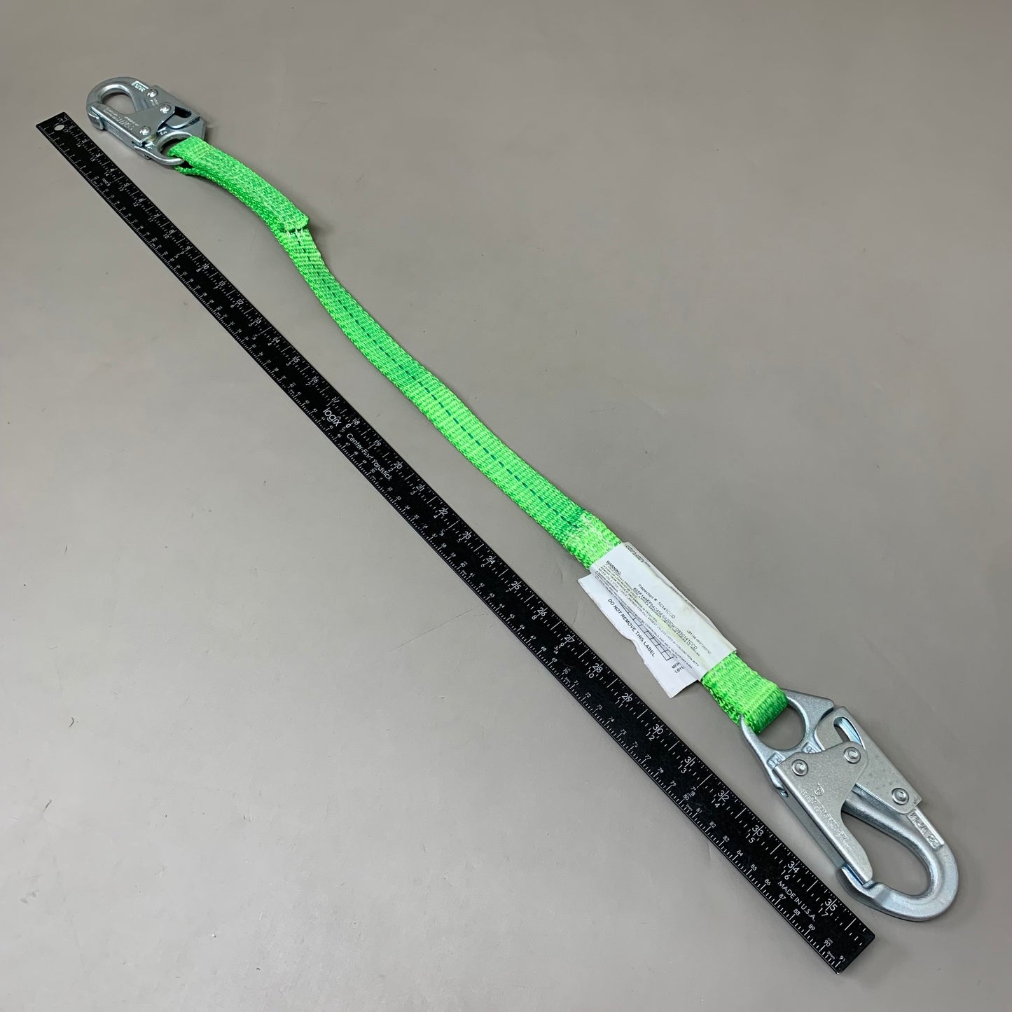 HONEYWELL Steel Positioning Lanyard & Shock Absorber Green 3ft 213TWLS-Z7/3FTGN