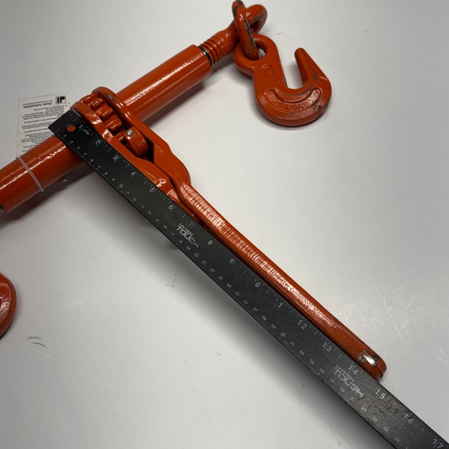 DIXIE INDUSTRIES Load Binder 9,200 lb Working Load Limit Sz 1/2" x 3/8" 00708