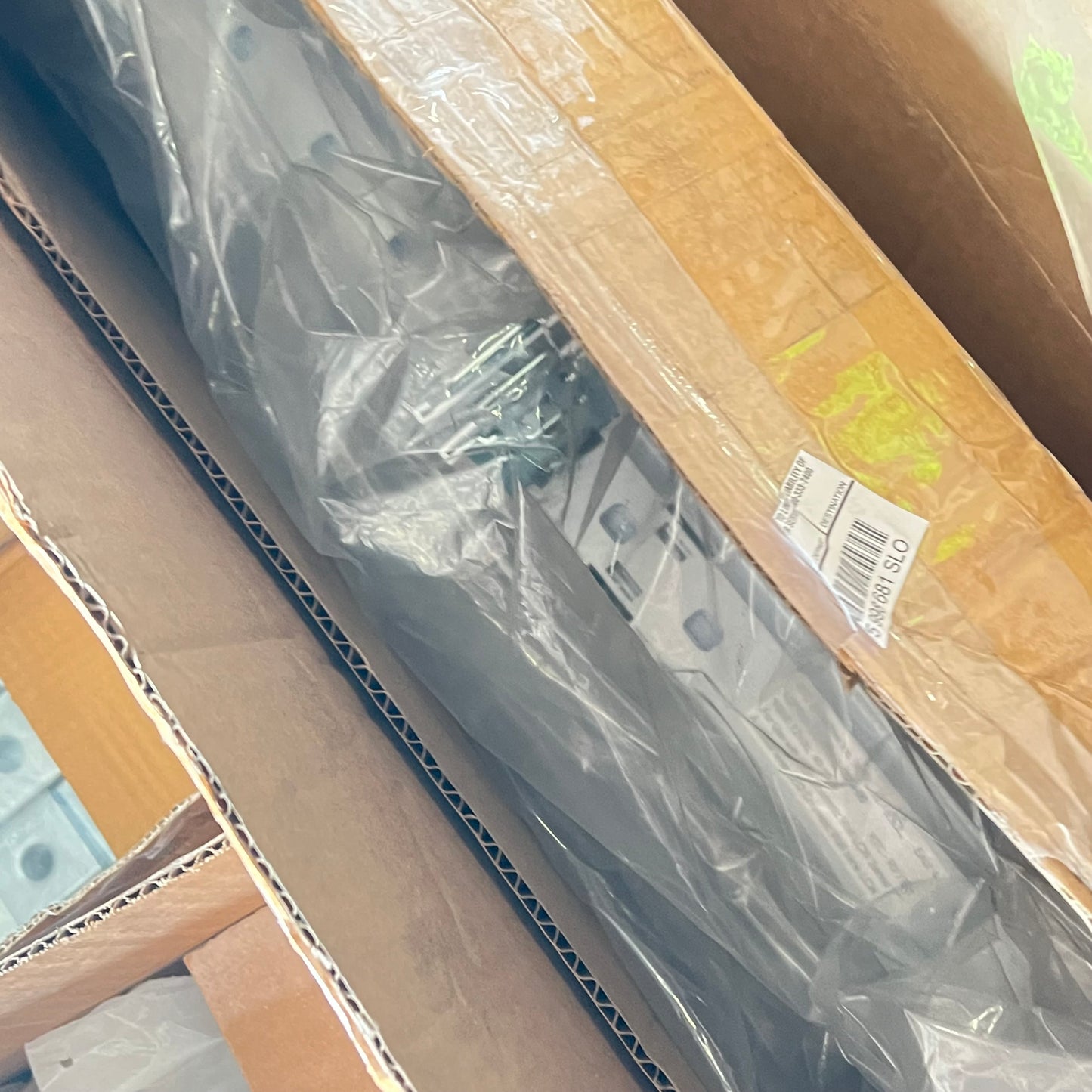 ZA@ Pallet of MIXED Pallet of Hardware, Door Hardware, Bucket, Display Parts & More!!!! (AS-IS)