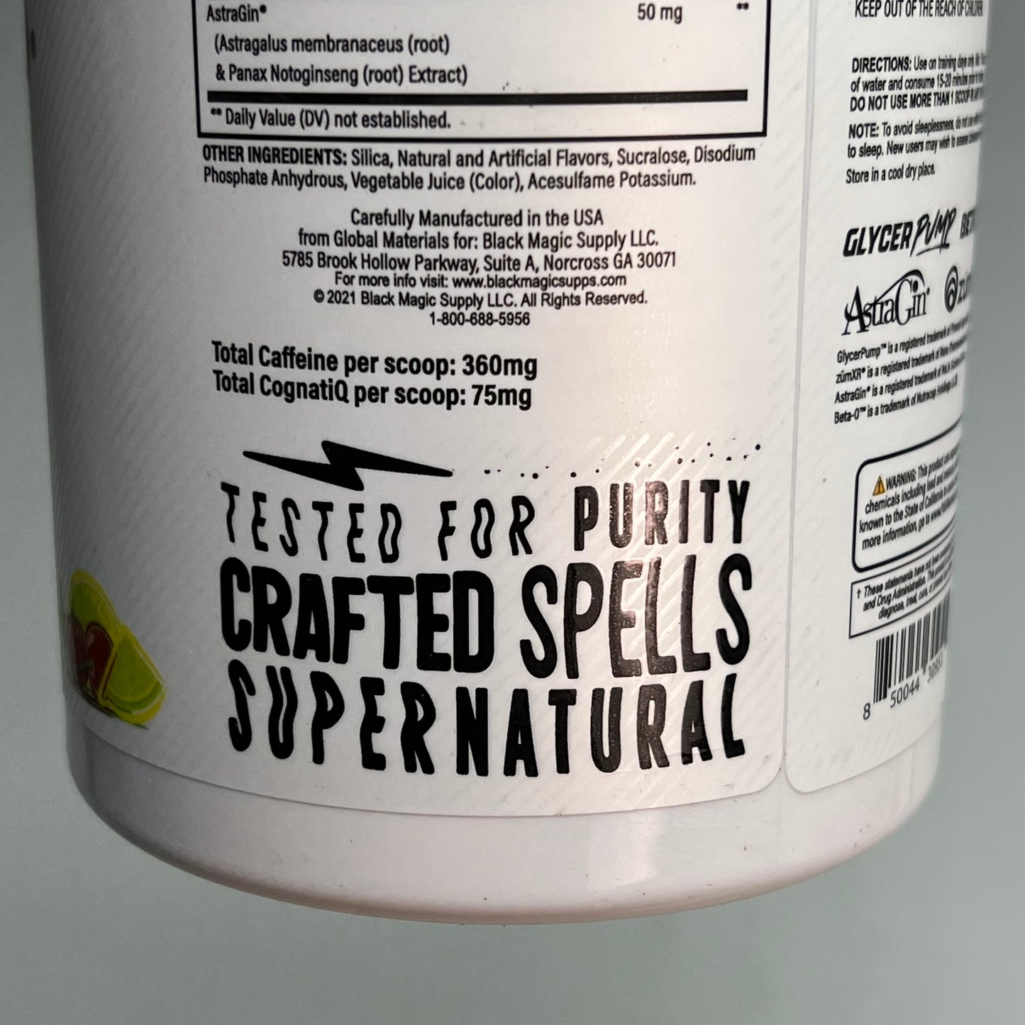 BLACK MAGIC BZRK Psychoactive Waves Preworkout Cherry Lime 25 Servings BB 04/27