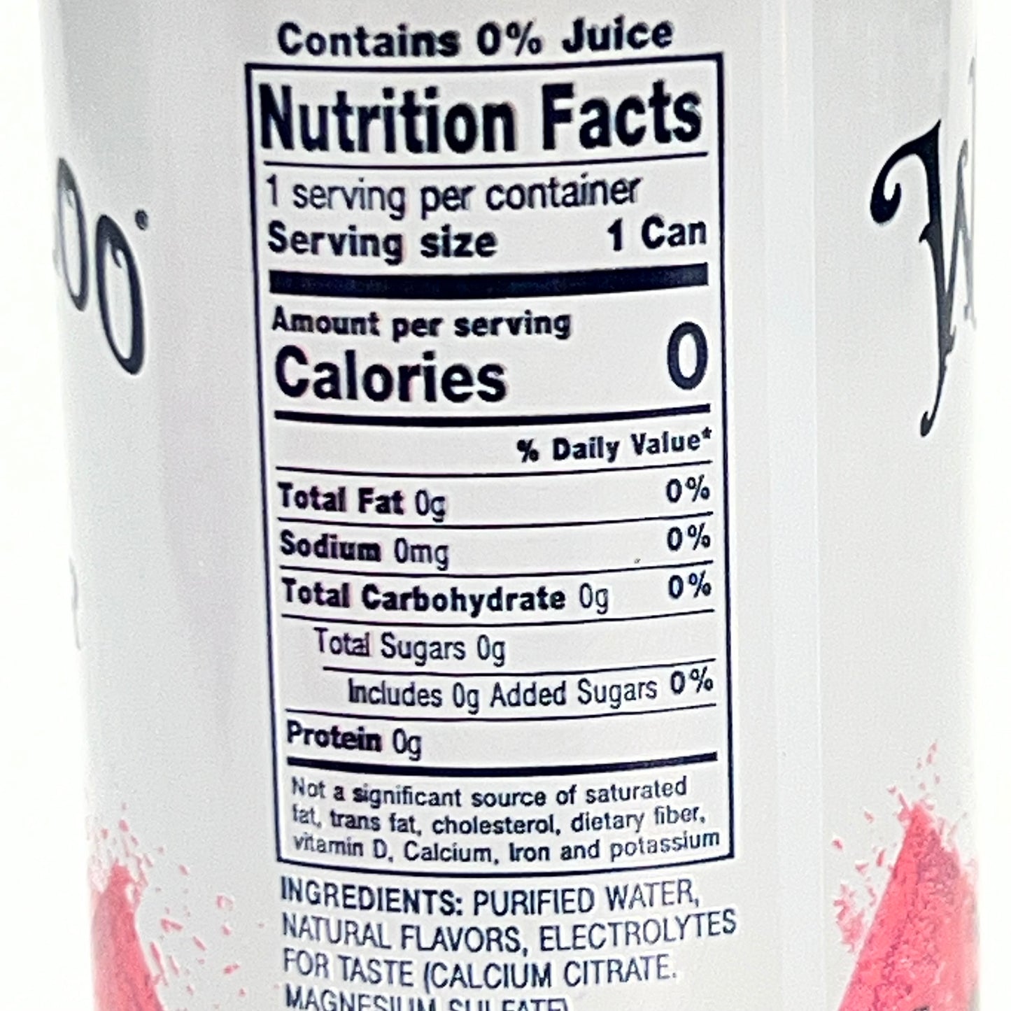 ZA@ WATERLOO (24 PACK) Dragonfruit Punch Still Water 12 fl oz. BB 02/27