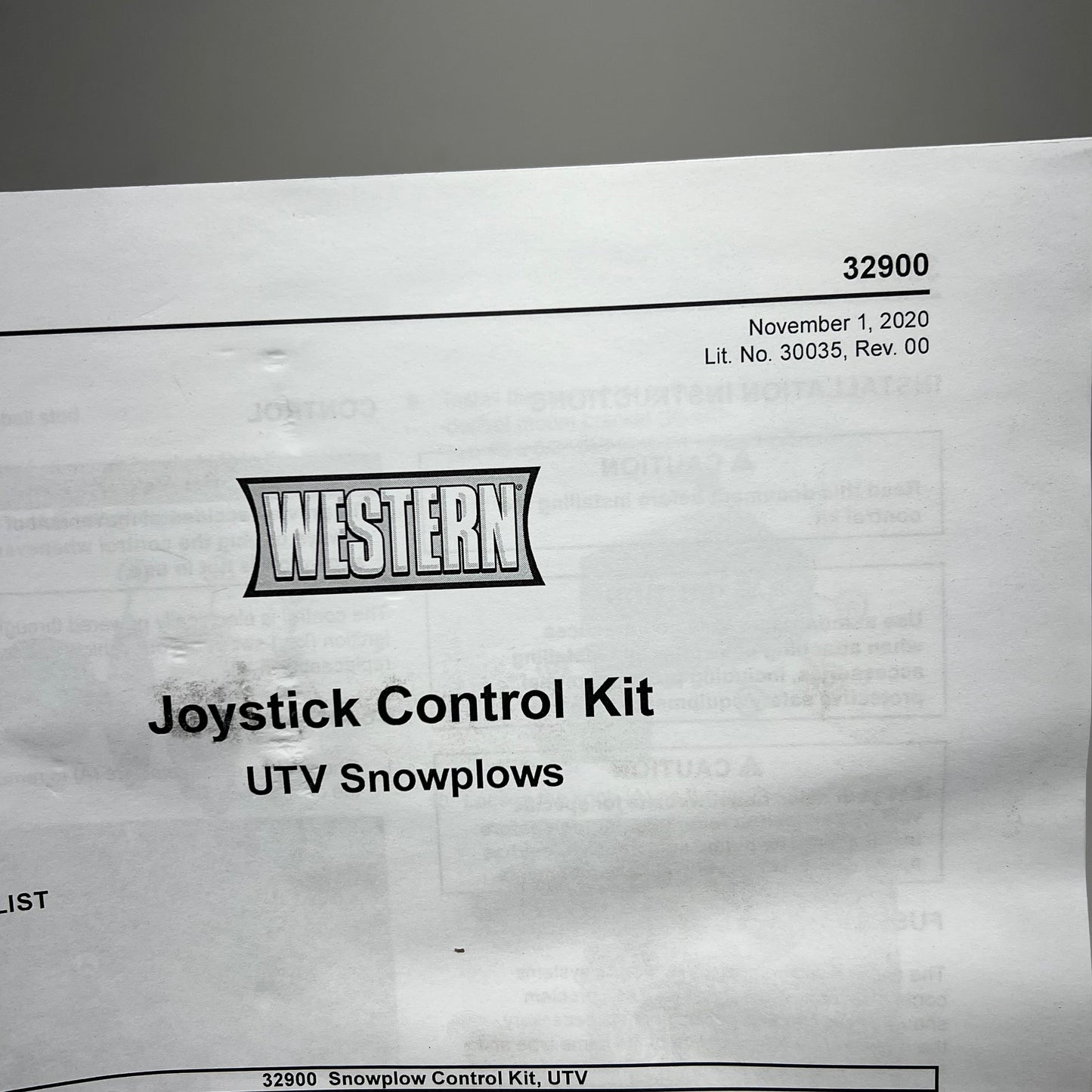 WESTERN John Deere Xuv Multi-functional Controller Winch Plugin Black 32900