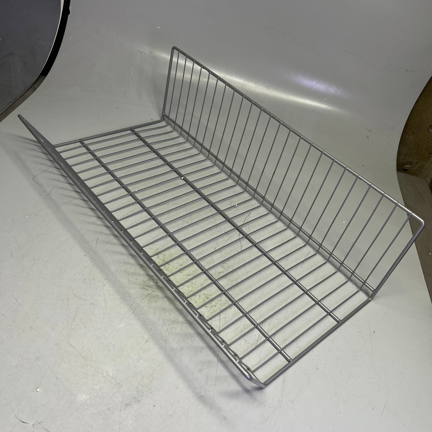 QUANTUM (5 SHELVES) Stacking Baskets Display W/ 20 Dividers 20"x16" Gray 2036BC