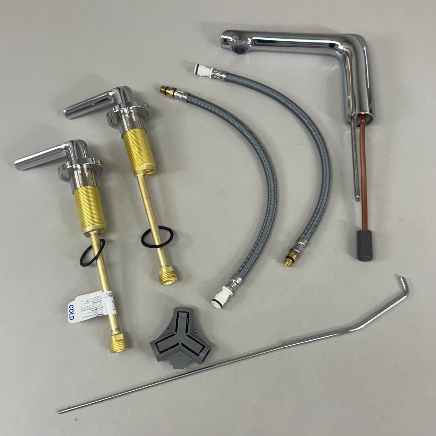 KOHLER Avid Widespread Lever Bathroom Faucet Polished Chrome 97352-4-CP