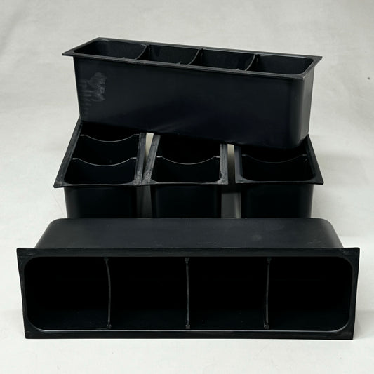 ADVANCED TABCO (5 PACK)Bottle Rack Bin Ice Bin, Bottle Rack Insert etc Black