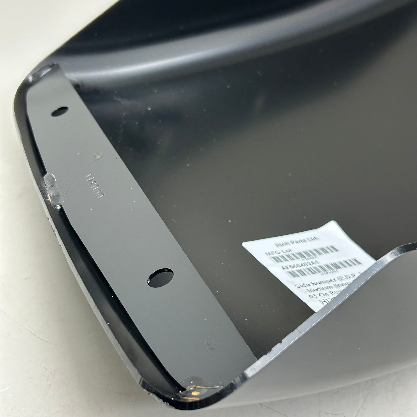 RICH PARTS Passenger Side Inner Bumper End For Freightliner Black M2-08-14