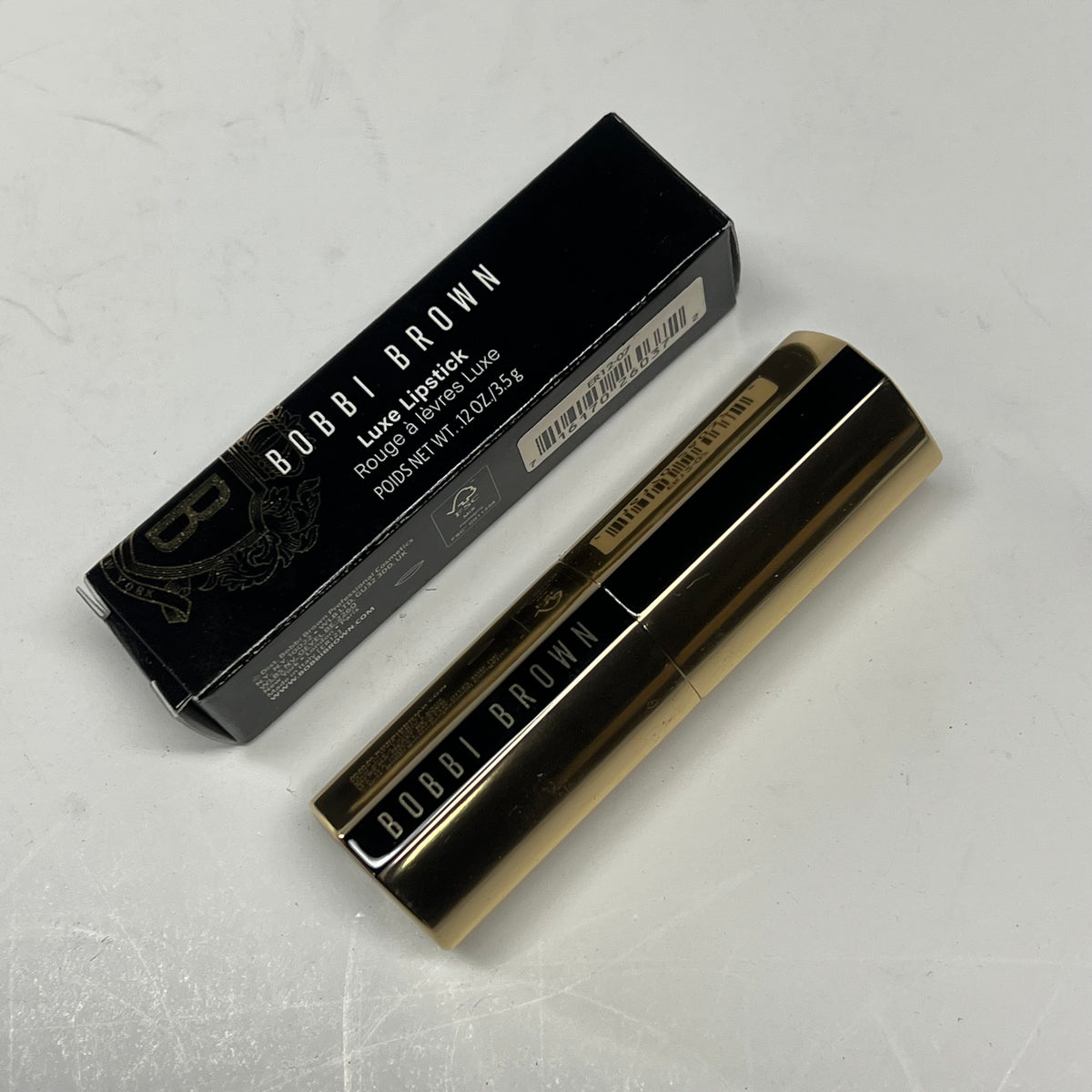 BOBBIE BROWN  Luxe Lipstick Hydrating & Long Wearing 12oz Retro Coral