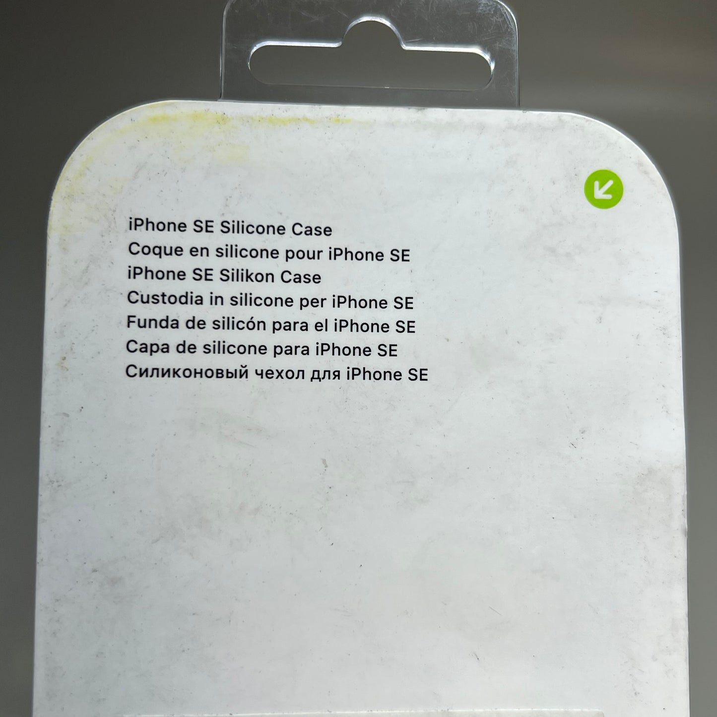 APPLE Silicone Case For Apple iPhone SE (2nd Generation) Black MXYH2M/A (Return)