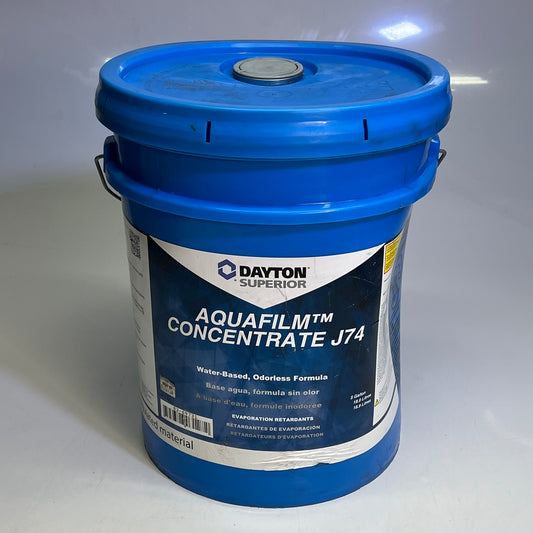 ZA@ DAYTON SUPERIOR  Aqua Film Concentrate J74 5 Gal Bucket 83-69731 BB 06/26 (As-is)