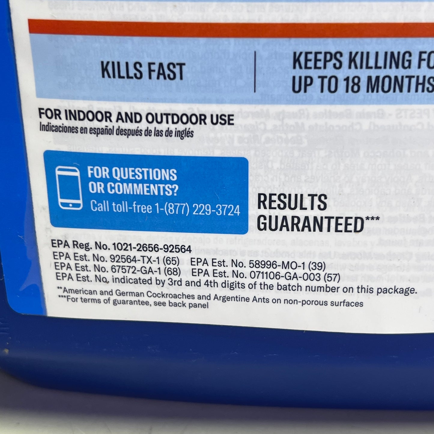 ZA@ BIOADVANCED Home Insect Killer 18 Month Control W/ Spray Nozzle 1.3 Gallon 61229V1