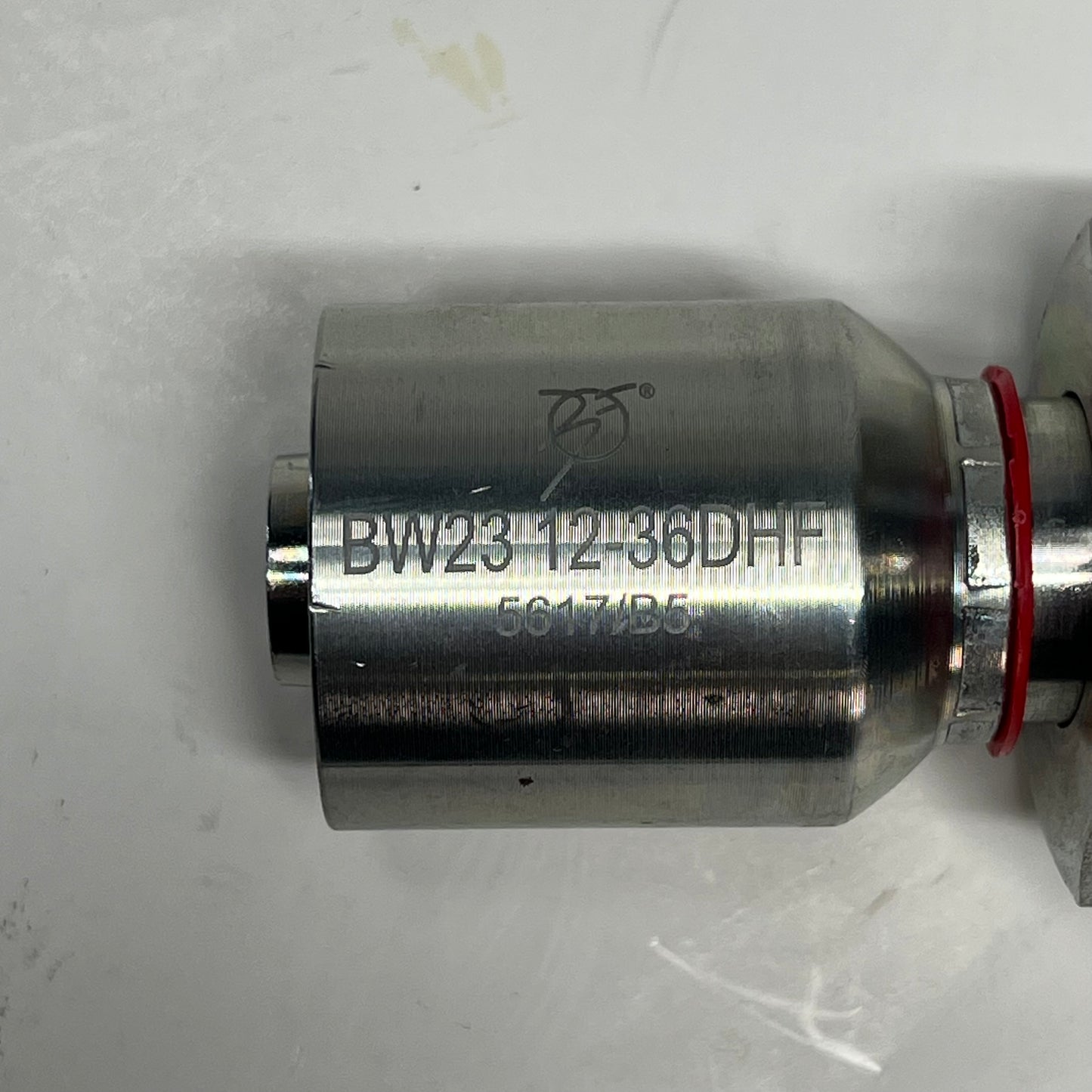 BALFLEX USA Hydraulic Crimp Fitting W-series 3/4" Hose X 36 DHF BW2312-36DHF