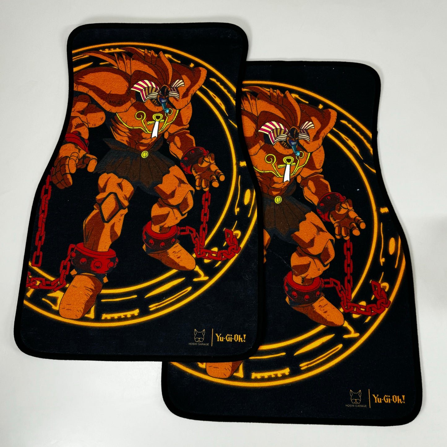 HOSHI GARAGE (SET OF 2) YU-GI-OH! Universal Exodia the Forbidden One Car Mat