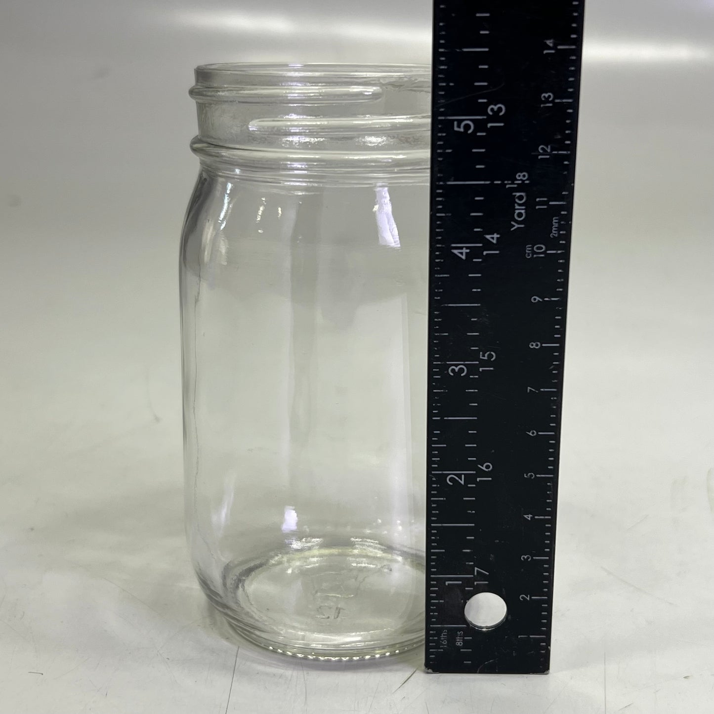 ZA@ ARKANSAS GLASS (12 PACK) Glass Containers 16 oz Clear A0016-080C1C