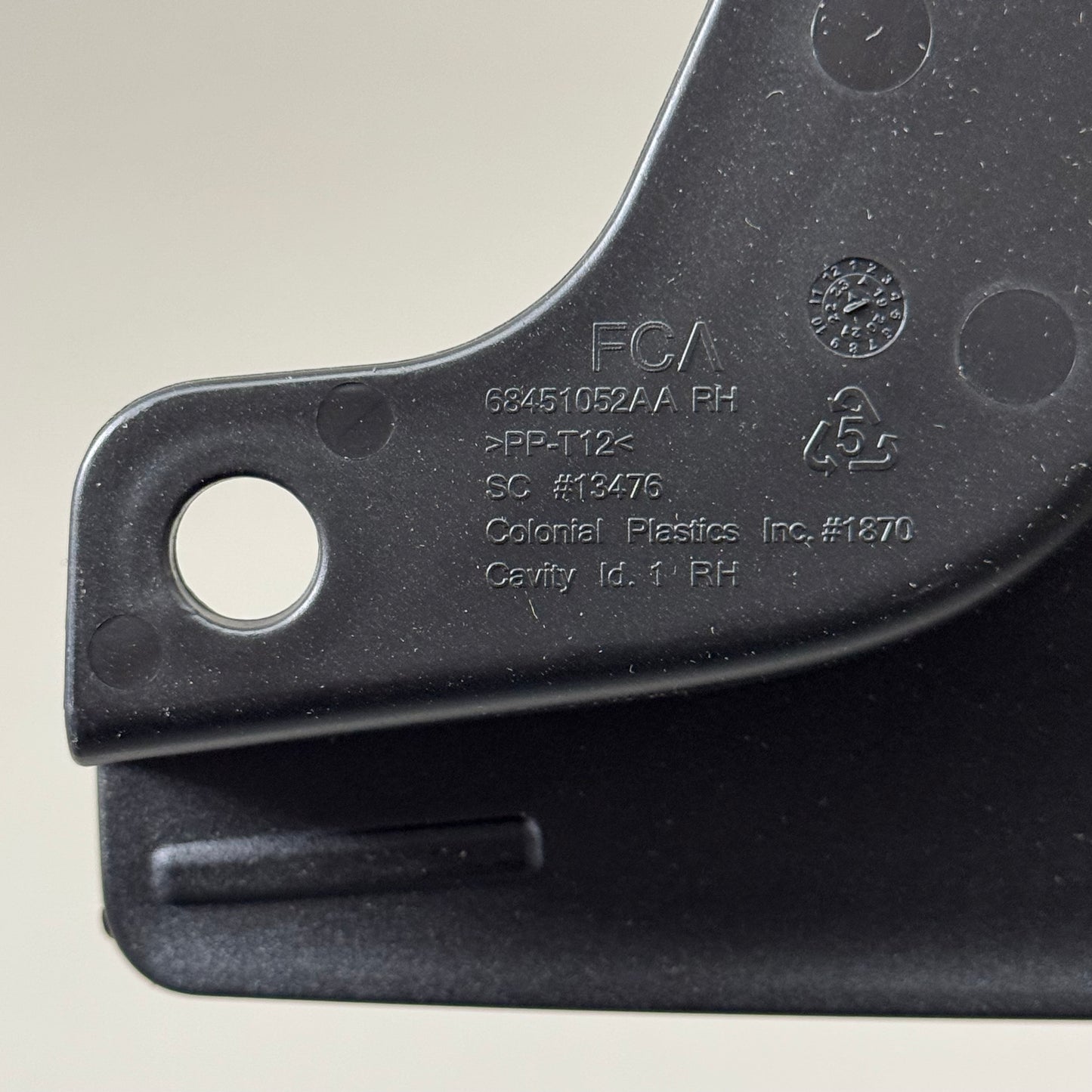 MOPAR (2 PACK) Front Fender Right 20-23 Dodge Chargers #1870 Plastic 68451052AA