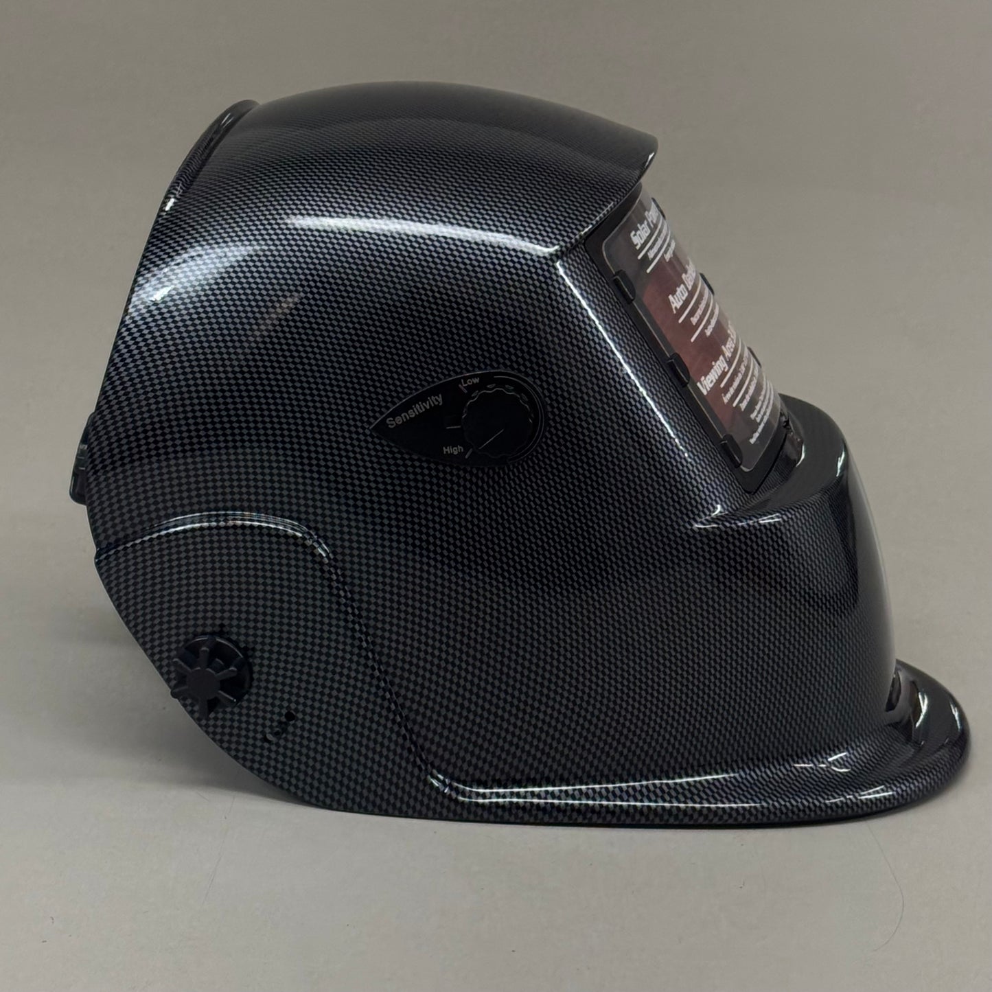 TITAN ShopIron Auto Darkening Welding Helmet 3.85x2.17" View Black 41262 (New Other)