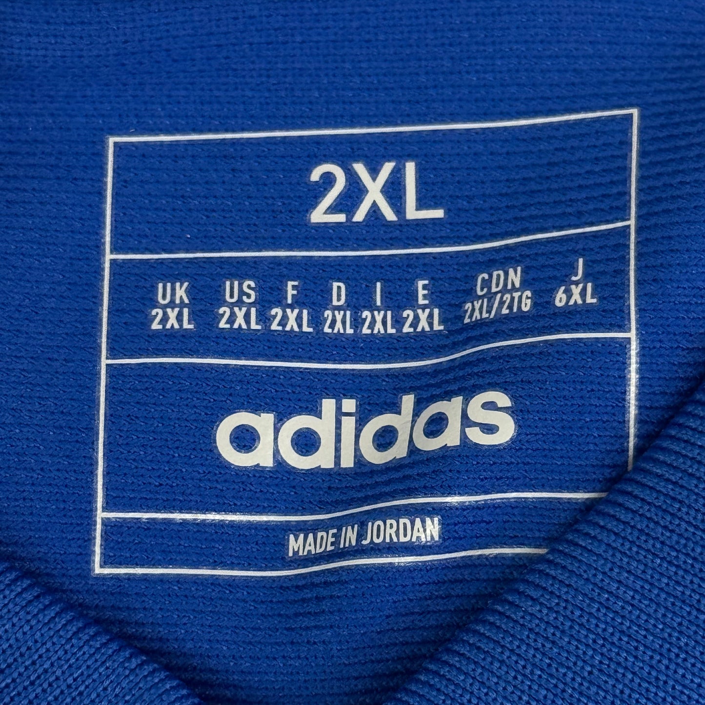 ADIDAS Basic Sport A430 Golf Polo Shirt men's SZ 2XL Collegiate Royal IB7348