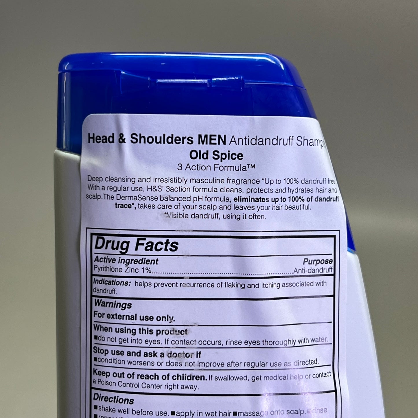 HEAD & SHOULDERS (6 PACK) Men Original Old Spice Scent Shampoo Control 375ml