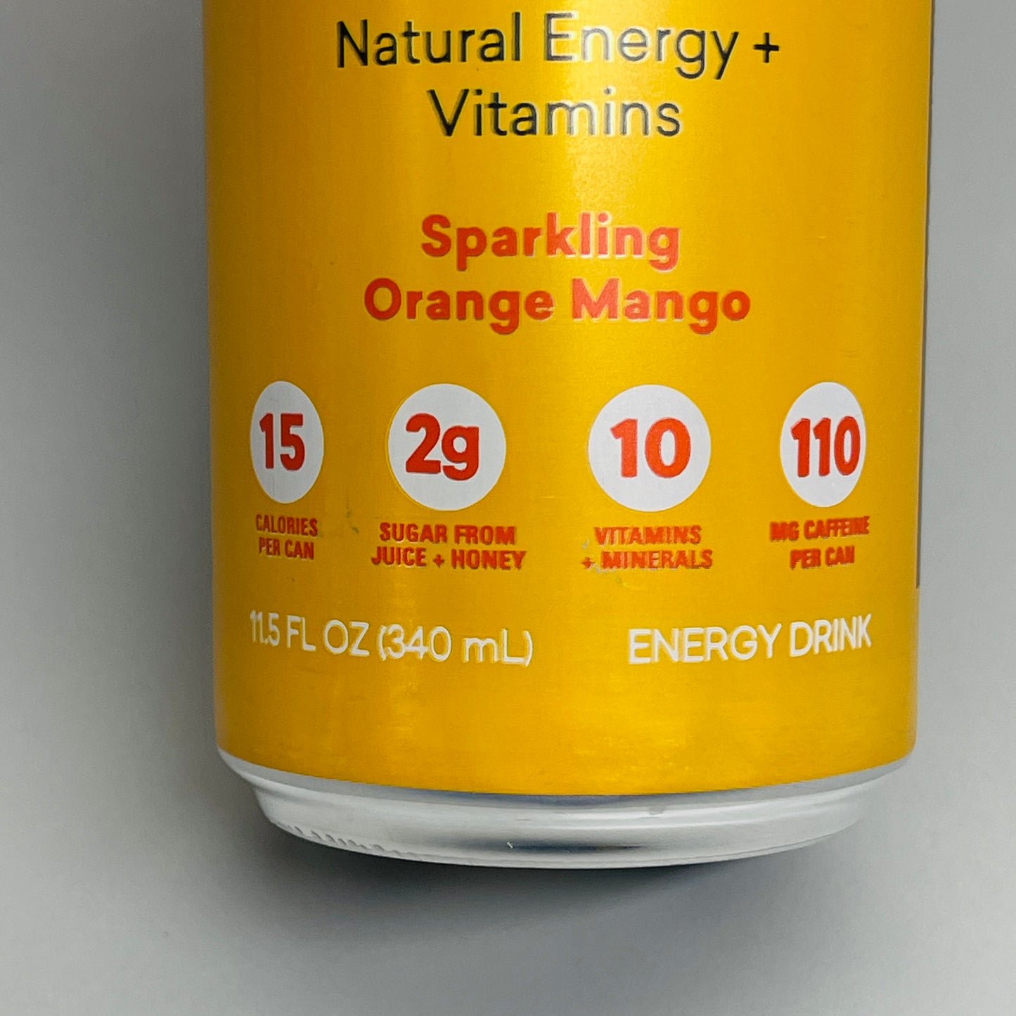 EBOOST 12PK! Super Fuel Energy Drinks Sparkling Orange Mango 11.5 fl oz (10/24)