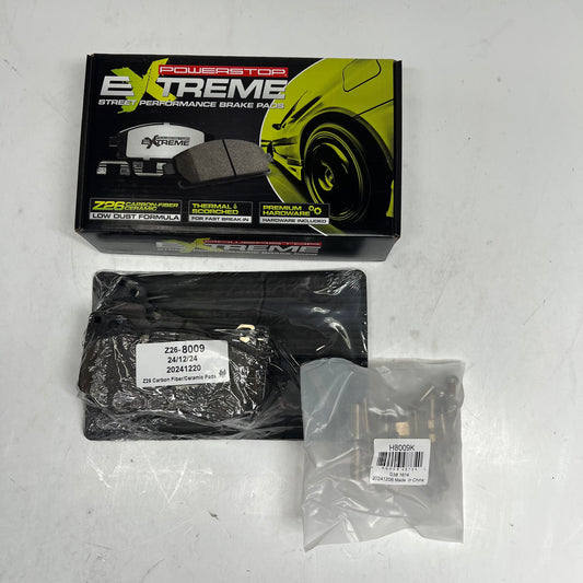 POWER STOP Street Performance Carbon Fiber Ceramic Brake Pads Z26-8009