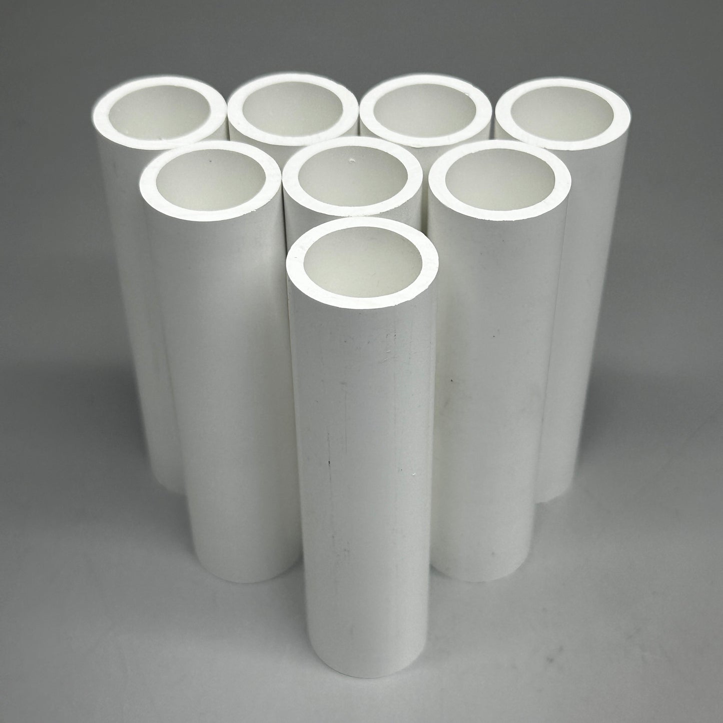 PVC PIPE (8 Pack) 3/4" 4-Way Elbow & 4" Straight Pipe PVC Fitting in White