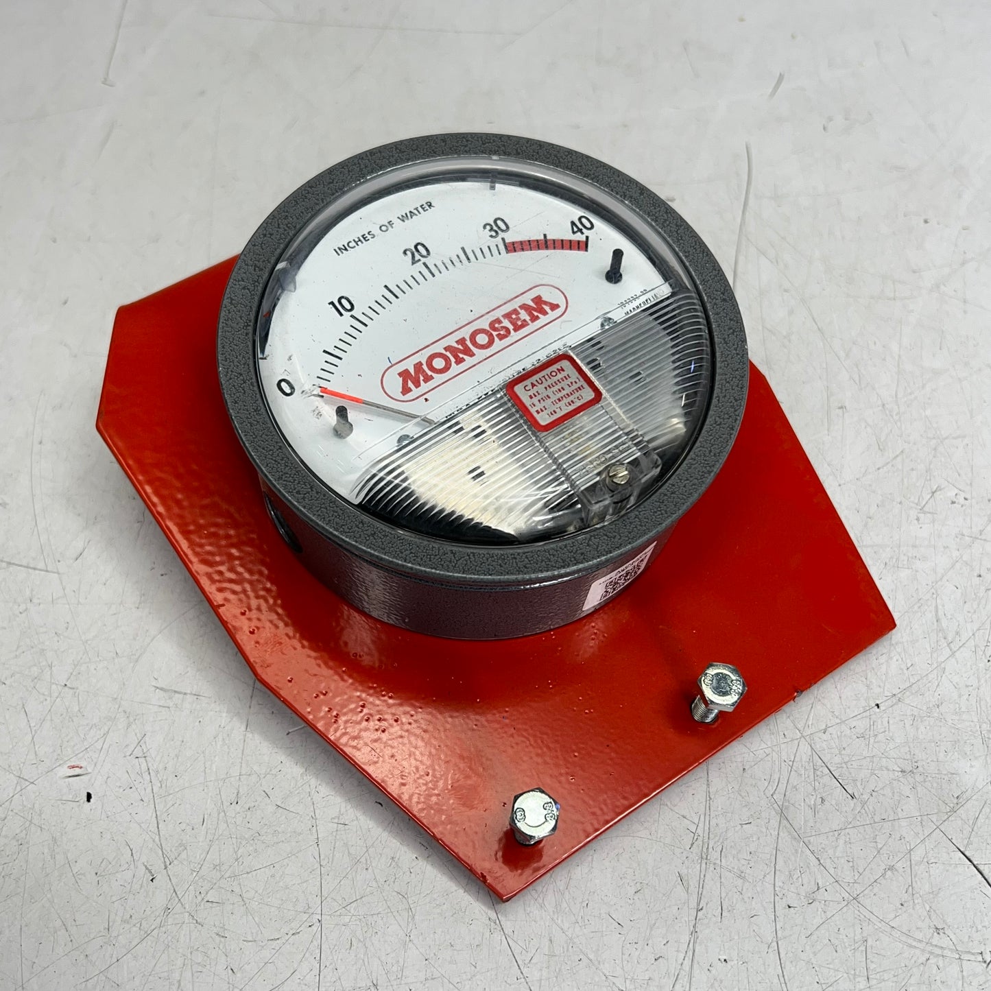 MONOSEM Pressure Gauge Kit 15 PSIG Max Pressure 55DB-C6BF-A7N1-3MFR (Used)