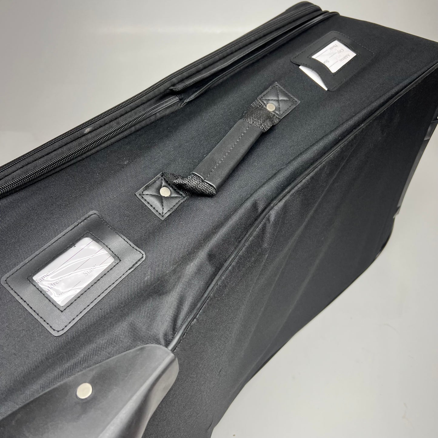 ZA@ MERCURY LUGGAGE Value Spinner Upright Durable Light Weight Luggage Bag 28" Black MRC02172 (As-Is)