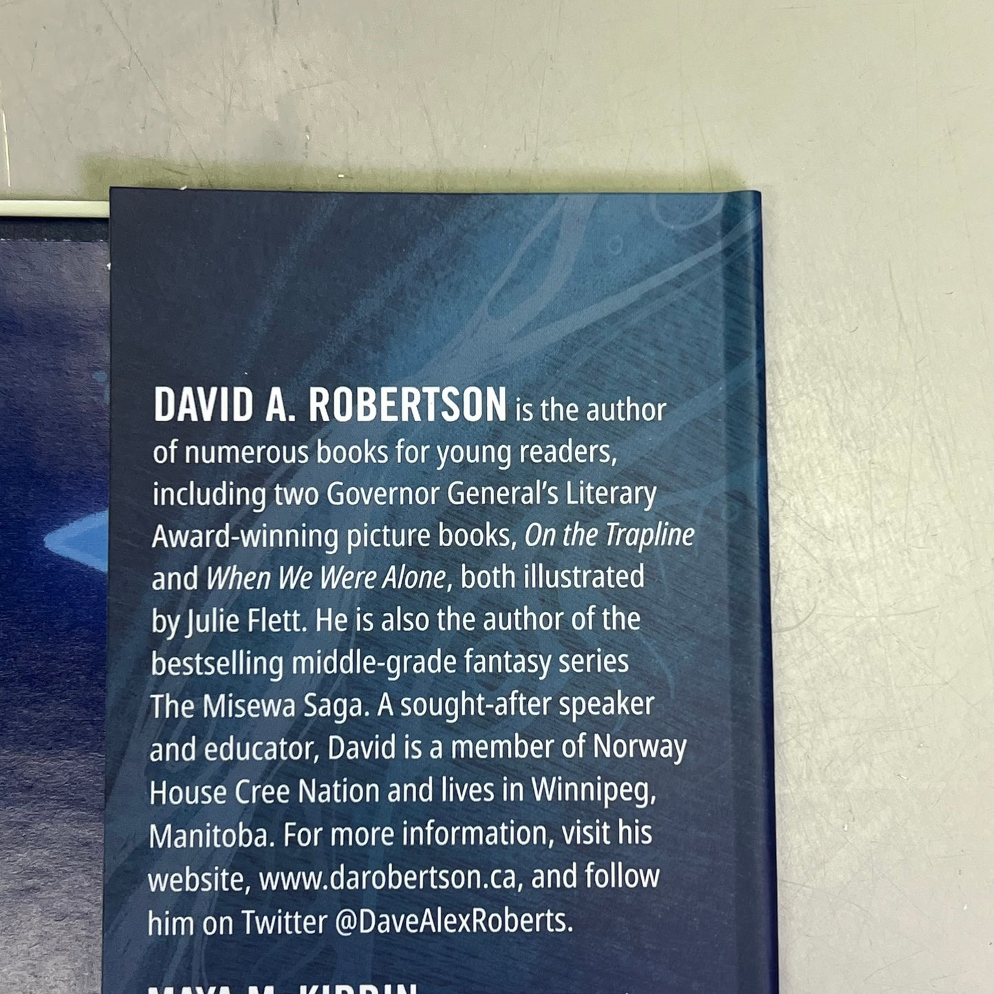 THE SONG THAT CALLED THEM HOME Hardcover Picture Book By David A. Robertson