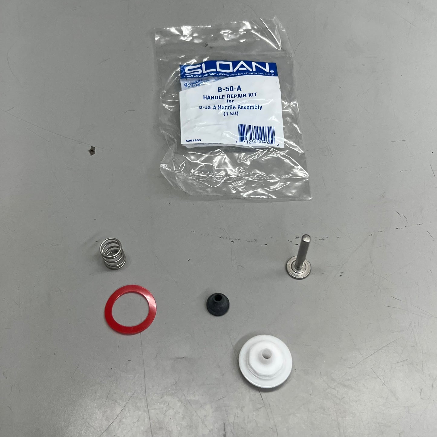 SLOAN Water Closet Flushometer Rebuild Kit 1.6 GPF R-1004-A