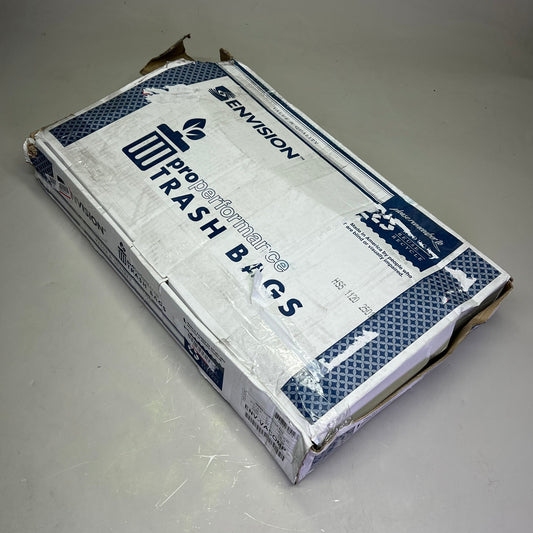 ENVISION (60 PACK) Green Compactor Bag Pro Performance Trash Bags 43"x45" Green ENV-VACOMP (As-is)