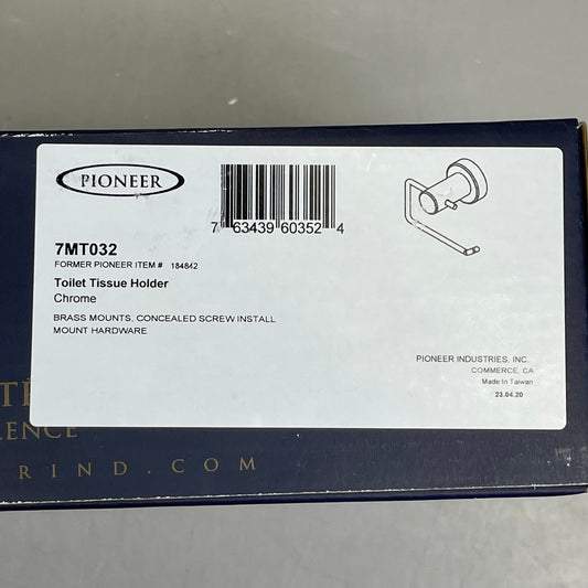 PIONEER Motegi Toilet Tissue Holder Chrome 7MT032