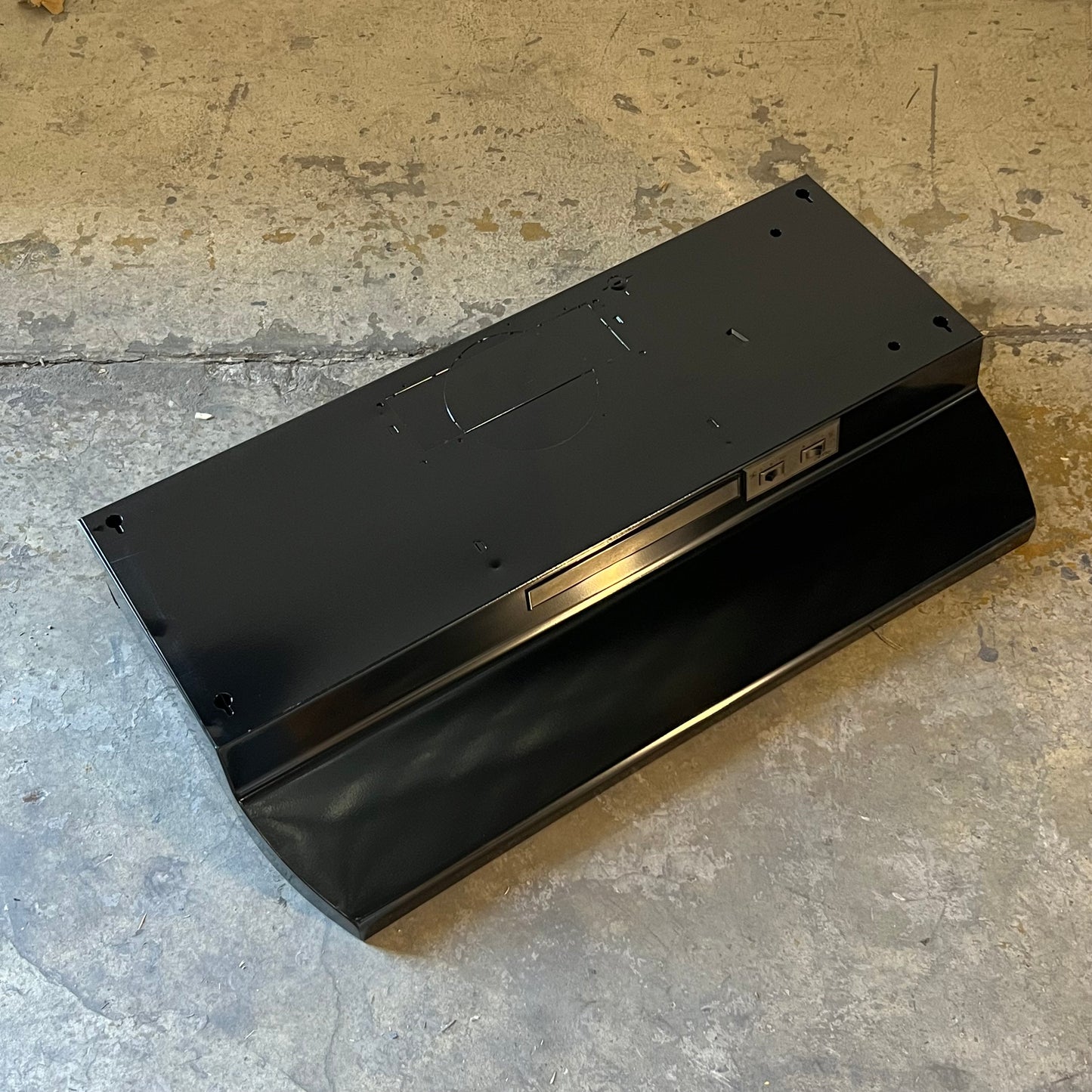 AIRKING Under Cabinet Convertible Range Hood 3.5" x 10" Black AV1366