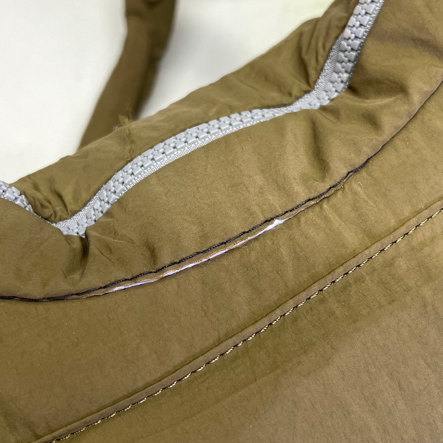 ORI LONDON Belsize Bag Made From Talson Material Medium Moss BELSMTMOS