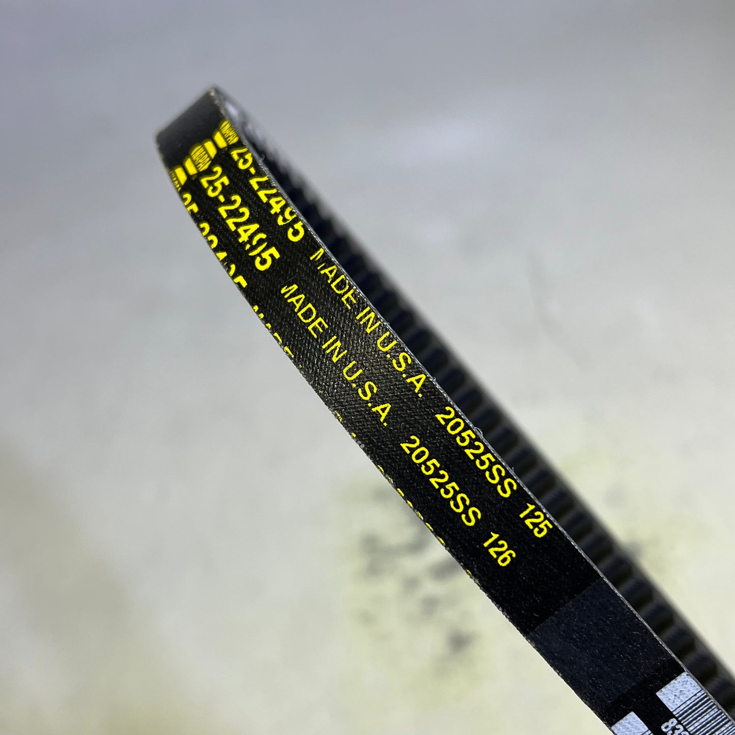 NAPA Truck & Bus V-Belt Notched Construction 19/32" x 50 1/8" Black 2522495