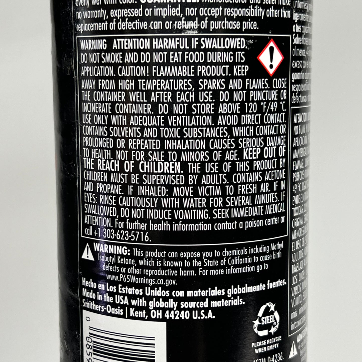 DESIGN MASTER (2 PACK) Colortool Spray Flower Surface Color 12oz Flat Black 725