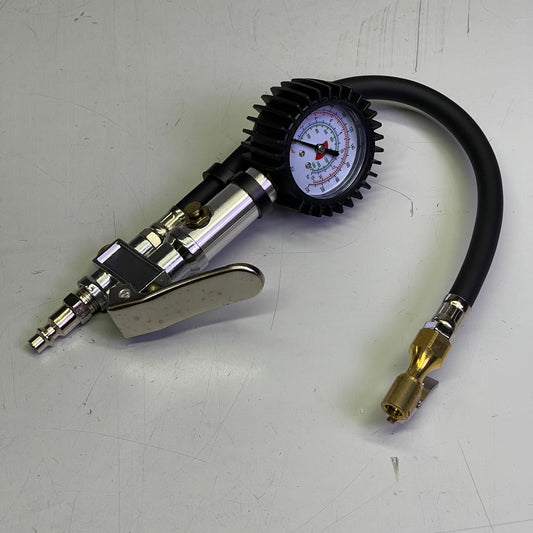 Tire Inflator with Dial Black