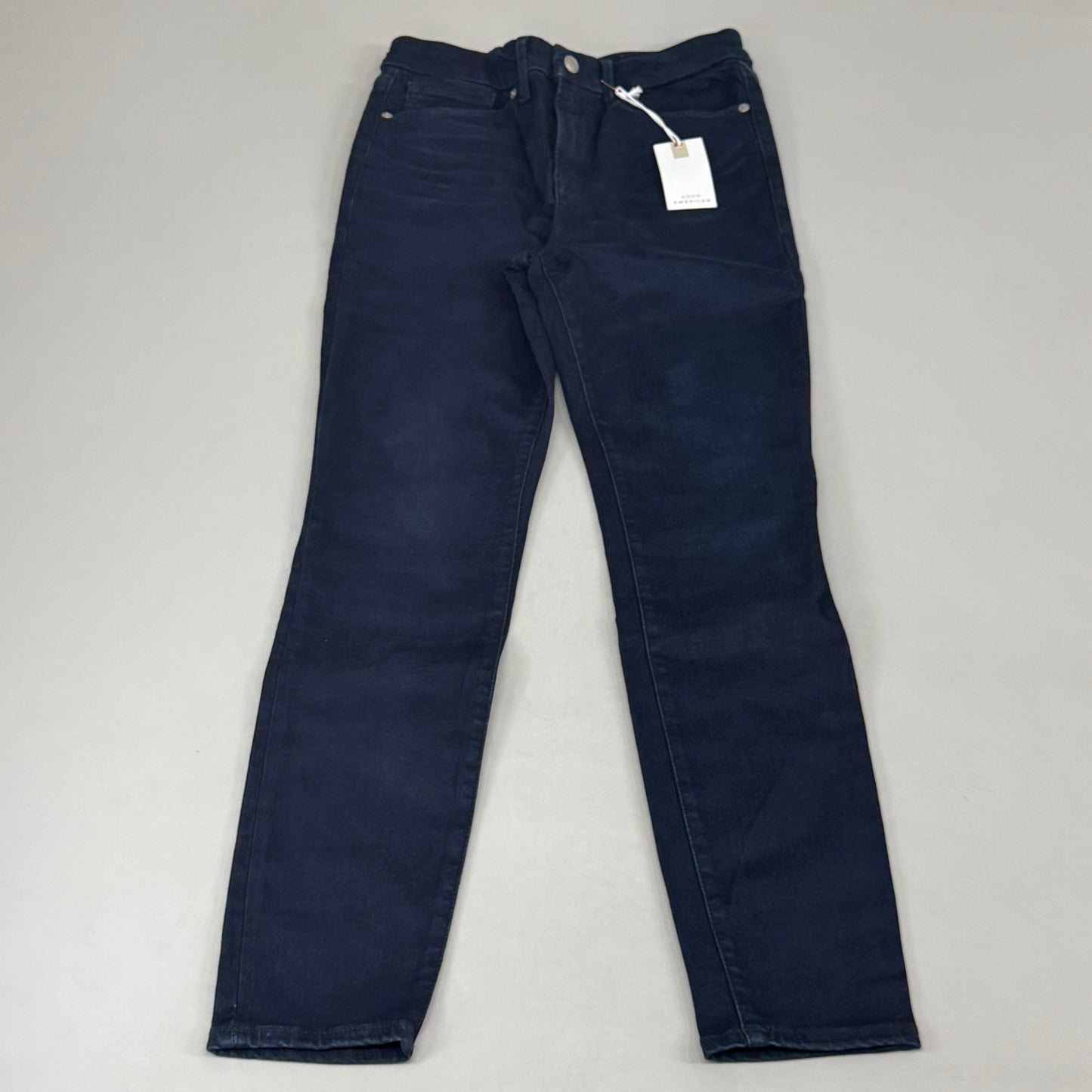 GOOD AMERICAN Good Legs Extra Stretch Jeans Women's Sz 6/12B DenethicBlue02 GLAF478AT