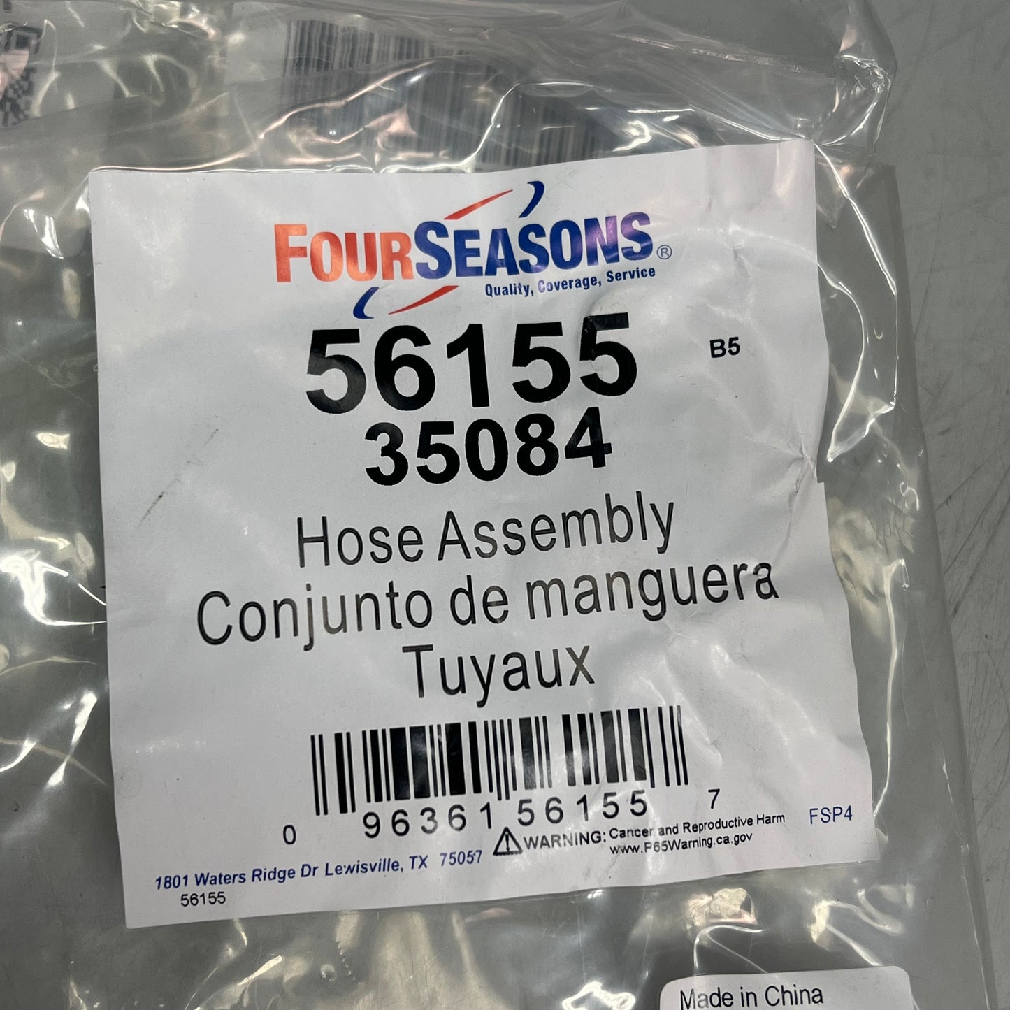 FOUR SEASONS A/C Hose Assembly For Chevrolet & GMC Vehicle Models 56155