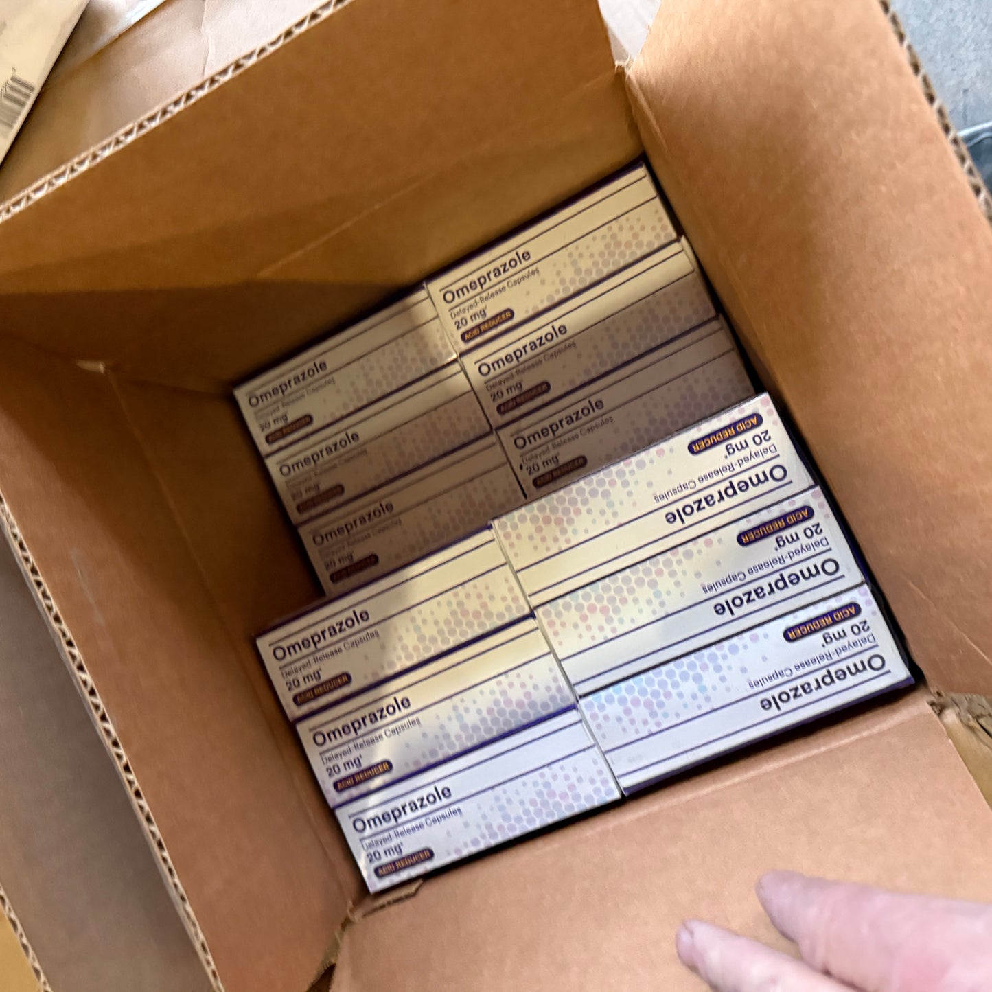 ZA@ Pallet of OMEPRAZOLE Delayed-Release 20 mg Acid Reducer *EXPIRED 12/22* (AS-IS)